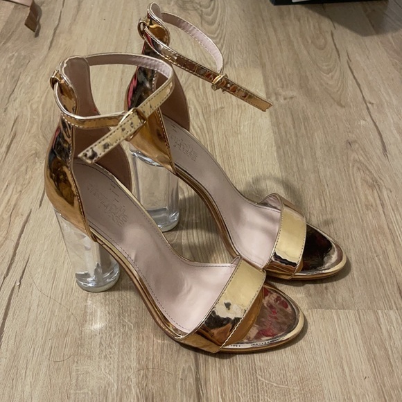 rose gold heels - Picture 2 of 3